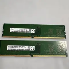 SK hynix 4GB PC4-2666V 2枚セット。