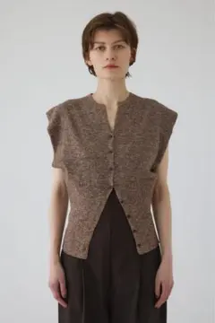 SALE中】MHL RECYCLED COTTON KNITWEAR ベスト - メルカリ