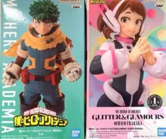 僕のヒーローアカデミア 緑谷出久 麗日お茶子 2体セット