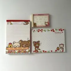 リラックマ コリラックマ メモ帳 3点 まとめ売り