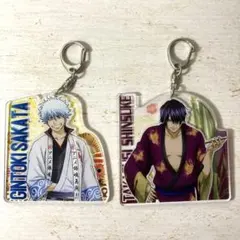 【2個セット】銀魂 Jワールド 銀時＆高杉 アクリルキーホルダー