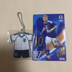 サッカー日本代表 ユニフォーム型アクリルキーホルダー2026 堂安律カードのサムネイル