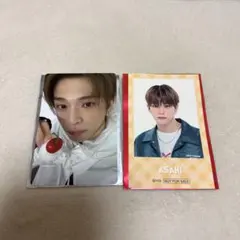 TREASURE はぴだんぶい カフェ 予約特典 トレカ　東京 アサヒ