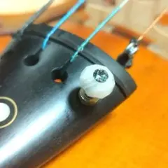 ヴァイオリンL型アジャスター サードニクス大玉