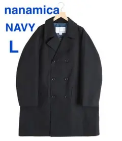 nanamica】ゴアテックス 2Lコットンブレステッドダブルコート ブラック