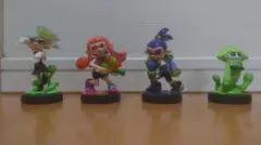 amiibo スプラトゥーン フィギュア 4体セットのサムネイル