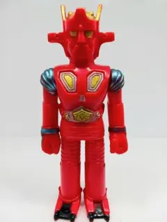 赤いロボットフィギュア 目が光る Mazzcot Red Baron 赤いロボットフィギュア 目が光る Mazzcot Red Baron - メルカリ