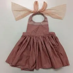 MARLMARL エプロン ベビーサイズ 80-90cm ピンク