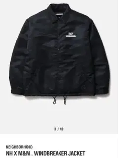 M*R様 NEIGHBORHOOD NH X M&M WINDBREAKER - メルカリ