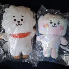 BT21 RJ コットンキャンディぬいぐるみ&パペット美品