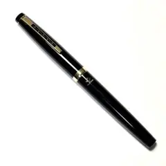 PLATINUM 18K 万年筆 ヴィンテージ レトロ 波クリップ 筆記未確認