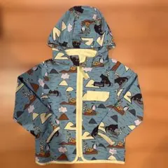 patagonia キッズ バギーズジャケット 4T 動物柄 フード付き