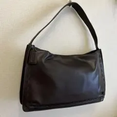 COACH オールドコーチ 9467 ショルダーバッグ レザー ダークブラウン