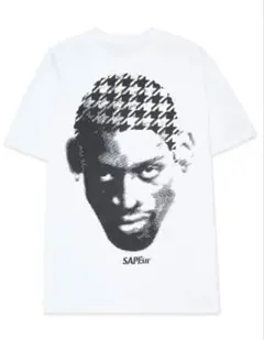 SAPEur ロッドマンTシャツ ホワイトＬサイズ