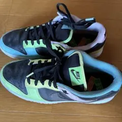 Nike Dunk Low ブラック/グリーン/ブルー/イエロー/パープル