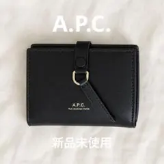 【新品未使用・タグ付き】A.P.C. NOA TRIFOLD ウォレットブラック