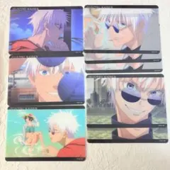 呪術廻戦 懐玉・玉折 BOX付場面写クリアカード 五条悟