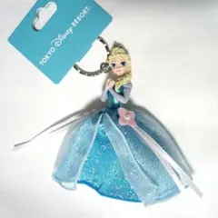 ディズニーリゾート アナと雪の女王　エルサ　キーチェーン　キーホルダー　ドレス