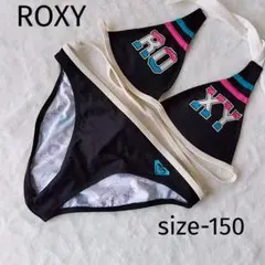 ROXY 　ロキシー　セパレート水着 ビキニ　ブラック ピンク　150