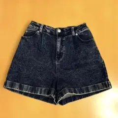 《BROWNY STANDARD》デニムショートパンツ※ヴィンテージ・ダメージ風のサムネイル