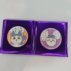 ちいかわ パラレルワールド ホログラム 缶バッジ ハチワレ