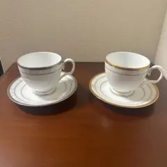 ノリタケ　コーヒーカップ＆ソーサー2客セット