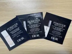 ディオール フォーエヴァー フルイド スキン グロウ 新品サンプルセット3点