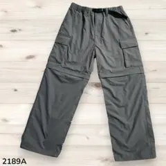 GU ジーユー　グレー カーゴパンツ 軽量 通気性　サイズM 2189