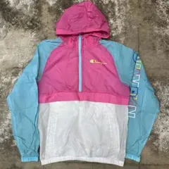 ♪*♪様 古着 Champion チャンピオン アノラックパーカー ナイロンジャ