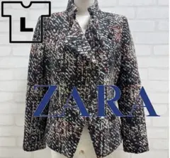 ★美品★ ZARA ダブルブレスト テーラードジャケット Lサイズ