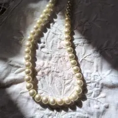 最終値下げ価格！新品　ヴィンテージ パールネックレス