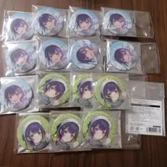 にじさんじ　ウィンターデート　缶バッジ　クリアステッカー　七瀬すず菜