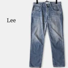 Lee×Ford millsシンチバック牛革ハラコパッチ　デニムパンツ　日本製のサムネイル