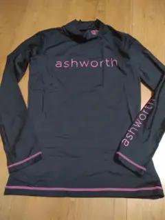 ashworth 長袖スポーツシャツ 黒 レディース サイズL