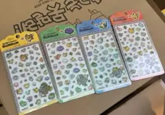 【韓国限定・新作】ポケモン　キャンディボンボンステッカー　4枚セット