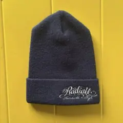 RADIALL 刺繍ロゴ ビーニー帽子 ネイビー