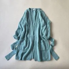 【美品】BY ユナイテッドアローズ フォックス ラクーン ニットカーディガン