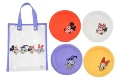 ディズニーストア　ミッキー＆フレンズ プレート ＆バッグセット