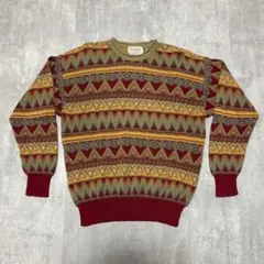 70s setball イタリア製　レトロ　ヴィンテージ　ニット　セーター