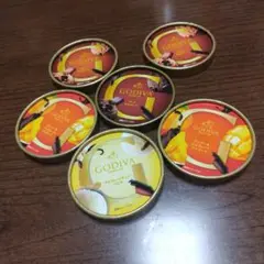 ゴディバのアイスのふた6枚