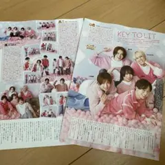 KEYTOLIT・B&ZAI　切り抜き