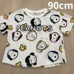 【美品】PEANUTS スヌーピー　半袖　Tシャツ　90のサムネイル