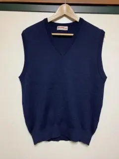 ニッケ学生用ベスト　スクールベスト　ネイビー　L L