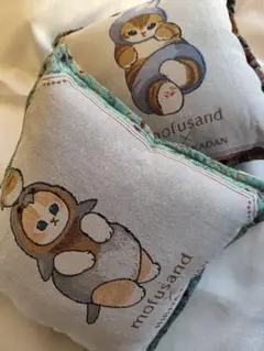 モフサンド×日比谷花壇　ゴブラン織りクッション