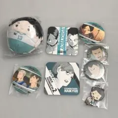 国見英 ふわコロりん 金田一勇太郎 渡親治 缶バッジ他 二口堅治