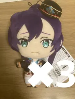 GiGO限定 あんさんぶるスターズ！ あんスタ ぬいぐるみ 礼瀬マヨイ 4点 新品未使用礼瀬マヨイ3体セット あんさんぶるスターズ‼︎ぬいぐるみ