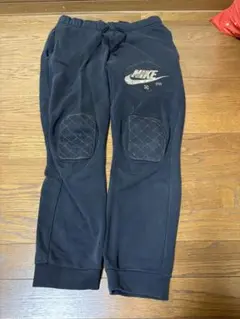 NIKE 古着00s 裏起毛スウェットパンツ　刺繍ロゴM
