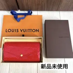【新品・未使用品】LOUIS VUITTON モノグラム　ヴェルニ　長財布