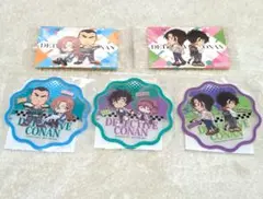 くら寿司 名探偵コナン ラバーコースターステッカー セット