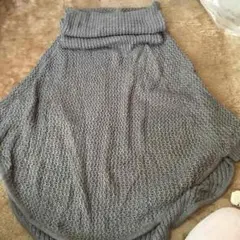 ムルーア ニットポンチョ